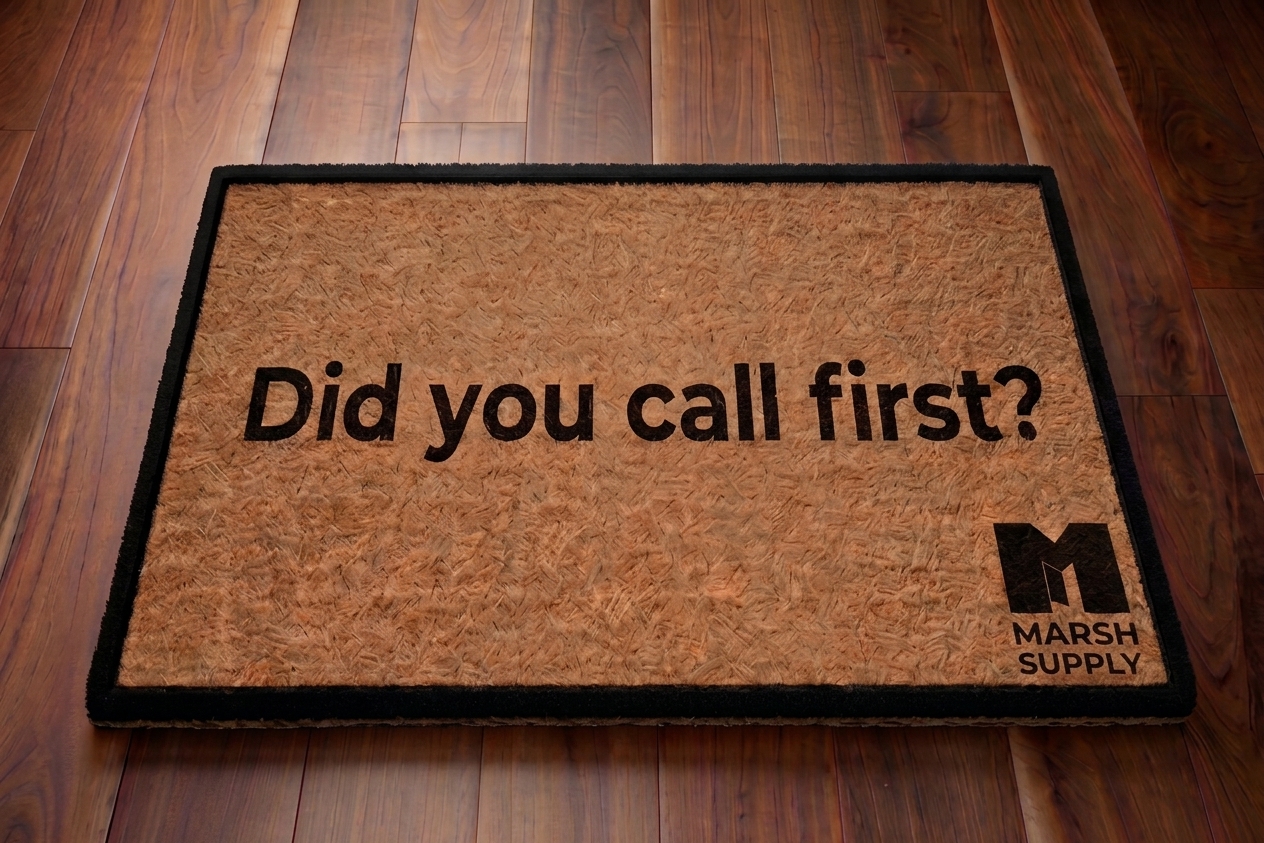 Did You Call First? · Heritage Coir Mat