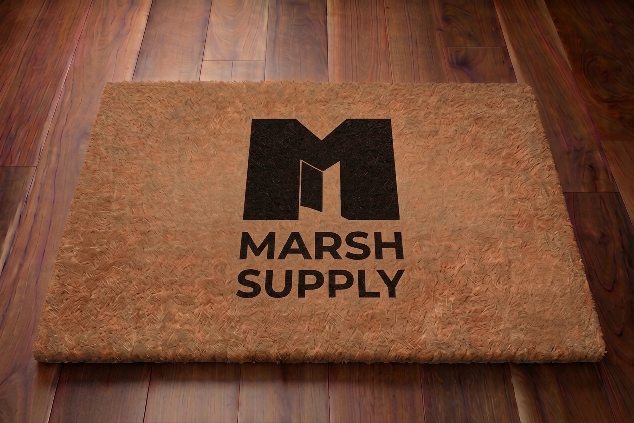Classic Marsh · Handcrafted Coir Mat